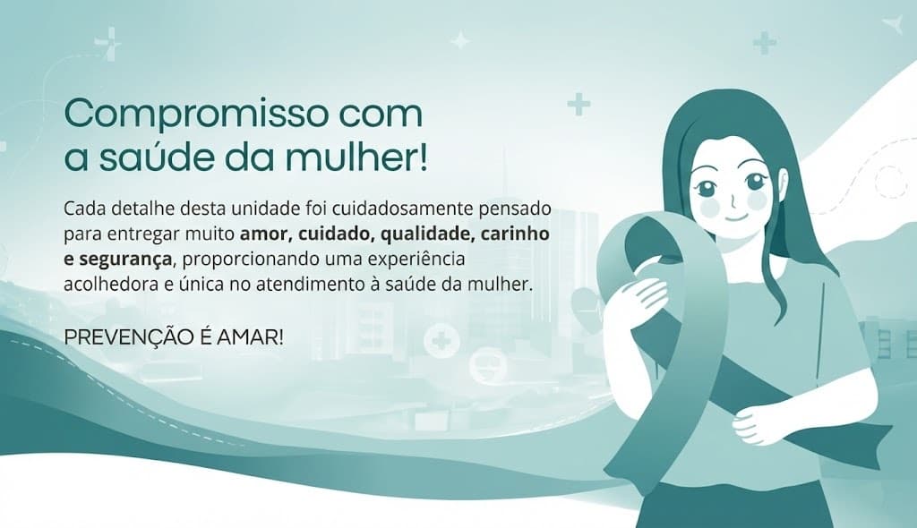 Compromisso com a saúde da mulher - Prevenção é Amar